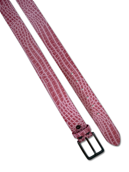 Croc Pink Belt